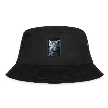 Snow Leopard Schneeleoparden Schneeleopard - Bucket Hat - black - Front - Lela (165cm)