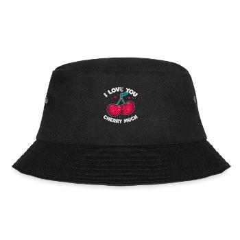 Cherry - Bucket Hat - black - Front - Lela (165cm)