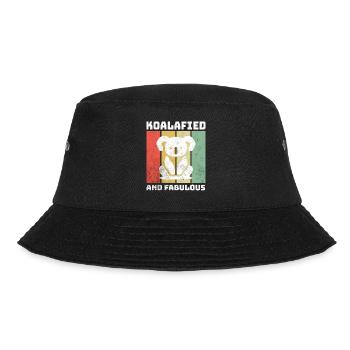 Koala Sayings - Bucket Hat - black - Front - Lela (165cm)