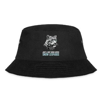 Snow Leopard Schneeleoparden Schneeleopard - Bucket Hat - black - Front - Lela (165cm)