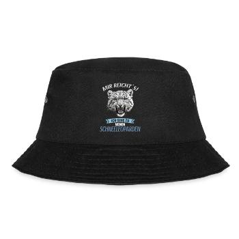 Snow Leopard Schneeleoparden Schneeleopard - Bucket Hat - Schwarz - Vorne - Lela (165cm)