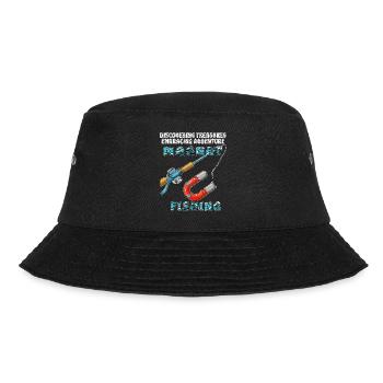 MAGNET FISHING - Bucket Hat - Schwarz - Vorne - Lela (165cm)