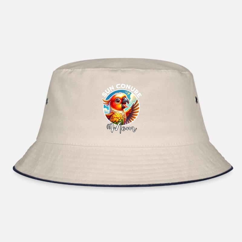 Sun Conure Mom Bucket Hat