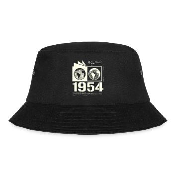 Vintage 1954 Retro Birthday Gift 1954 - Bucket Hat - black - Front - Lela (165cm)
