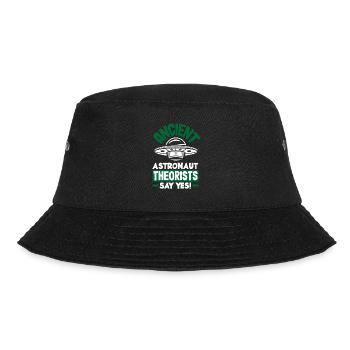 Lustiges Alien Außerirdische Geschenk - Bucket Hat - Schwarz - Vorne - Lela (165cm)