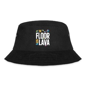 The ground is lava bouldering - Bucket Hat - black - Front - Lela (165cm)