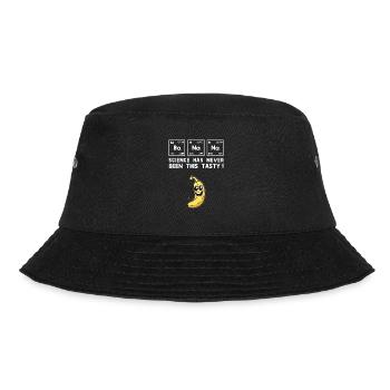 BaNaNa Science Has Never Been So Delicious Design - Bucket Hat - black - Front - Lela (165cm)
