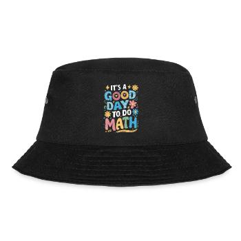 It's a good day for math teachers - Bucket Hat - black - Front - Lela (165cm)