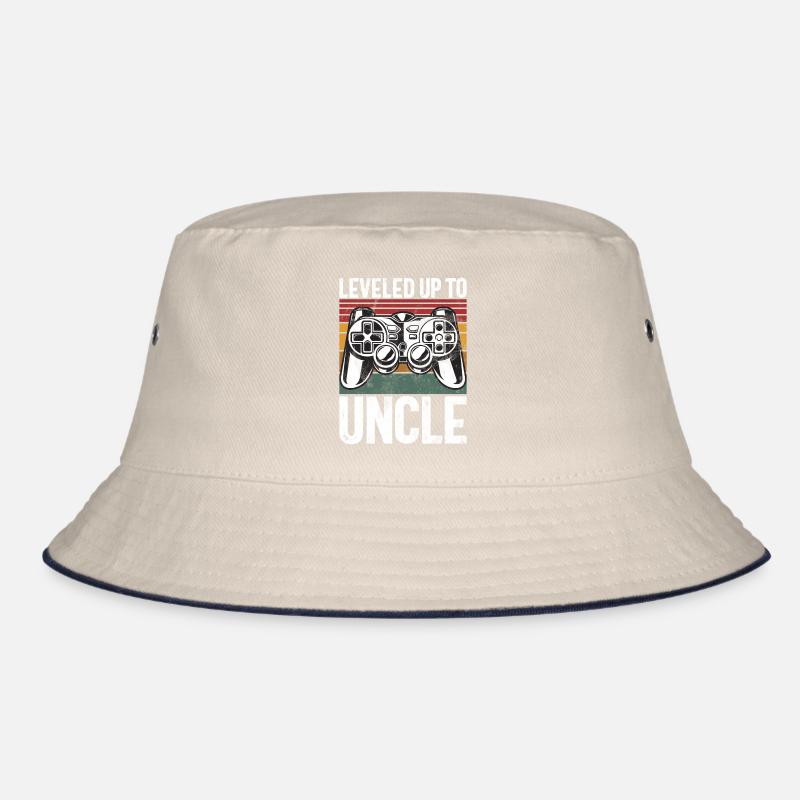 Aimed at Uncle Gaming Uncle Video Games Bucket Hat