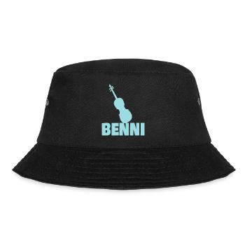 Benni as viola - Bucket Hat - black - Front - Lela (165cm)