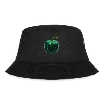 Paprika Geschenk - Bucket Hat - Schwarz - Vorne - Lela (165cm)