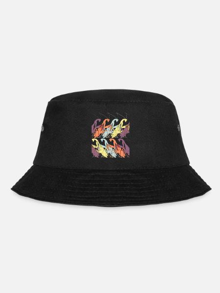Gottesanbeterin Insekt - Bucket Hat - Schwarz