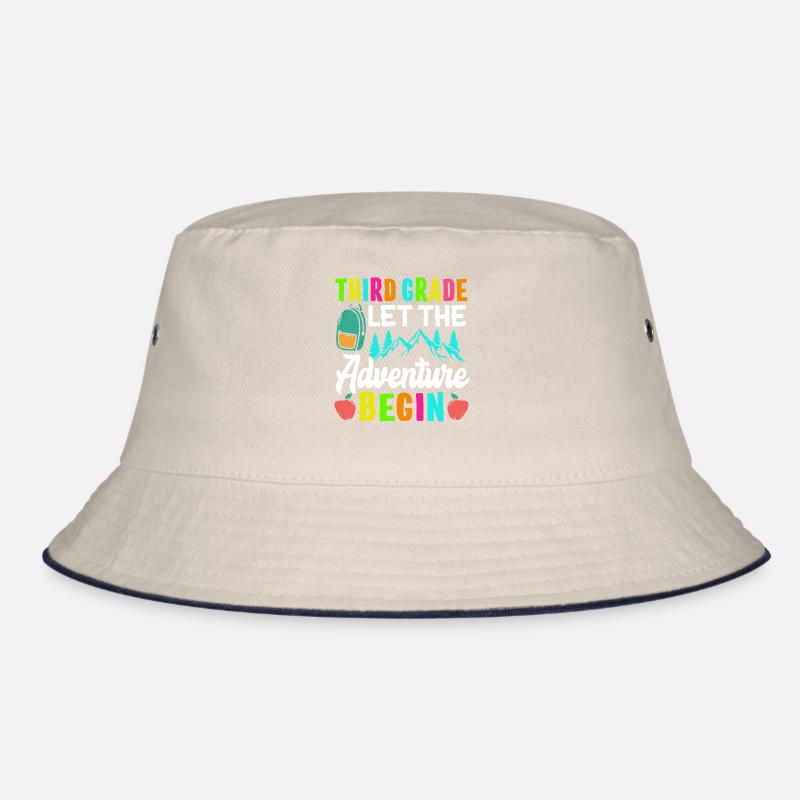 Third Grade Let The Adventure Begin Bucket Hat