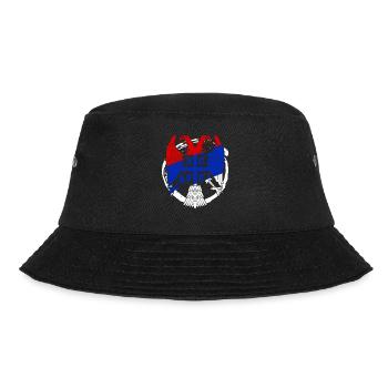Heimat srbija Herkunft Adler Flagge Natioanl Reise - Bucket Hat - Schwarz - Vorne - Lela (165cm)