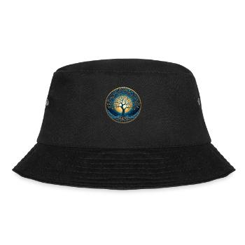 Nordic Celtic Tree Tree Of Life Tree Of Life - Bucket Hat - black - Front - Lela (165cm)