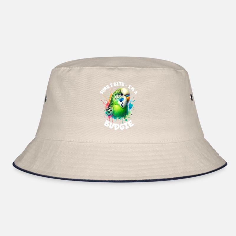 Budgie Saying Bucket Hat