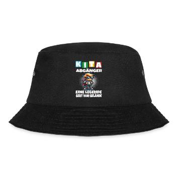 KITA Leavers School Child School Enrollment - Bucket Hat - black - Front - Lela (165cm)