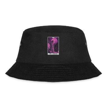 Tarot Cards Tarot Card The Hermit The Hermit - Bucket Hat - black - Front - Lela (165cm)