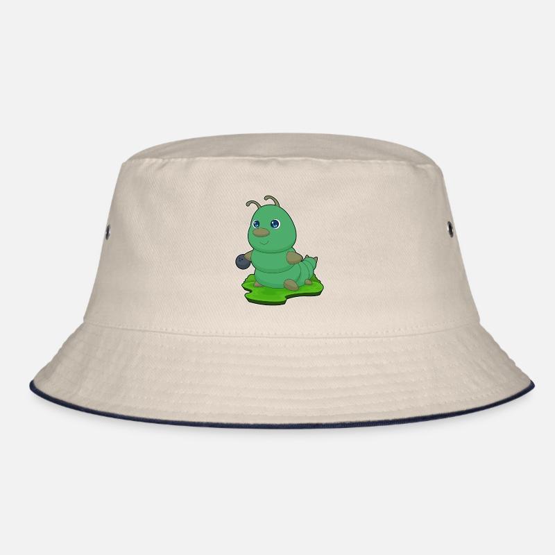 Raupe Bowling Bowlingkugel Bucket Hat