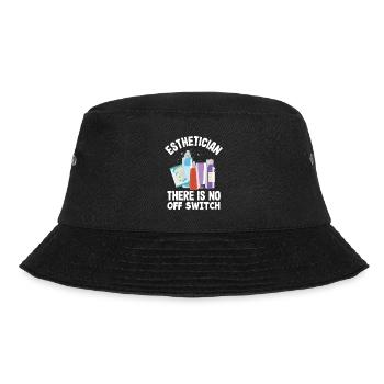 Hautpflege Kosmetikerin Kosmetik - Bucket Hat - Schwarz - Vorne - Lela (165cm)