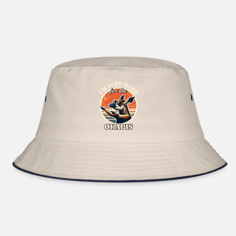 Okapi Waldgiraffe Sprüche Bucket Hat