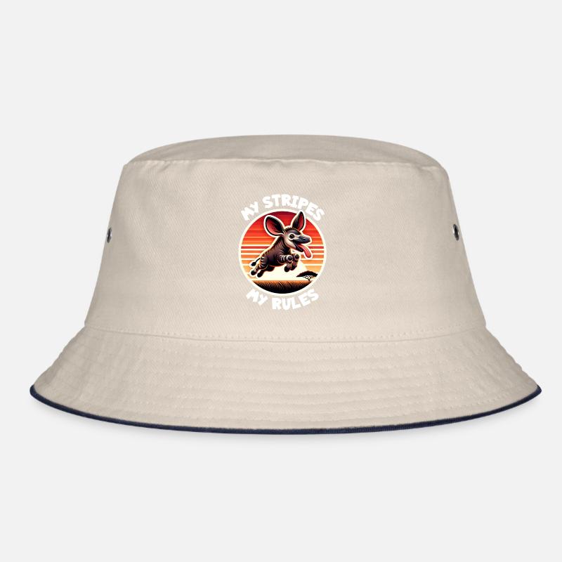 Okapi Sprüche Bucket Hat