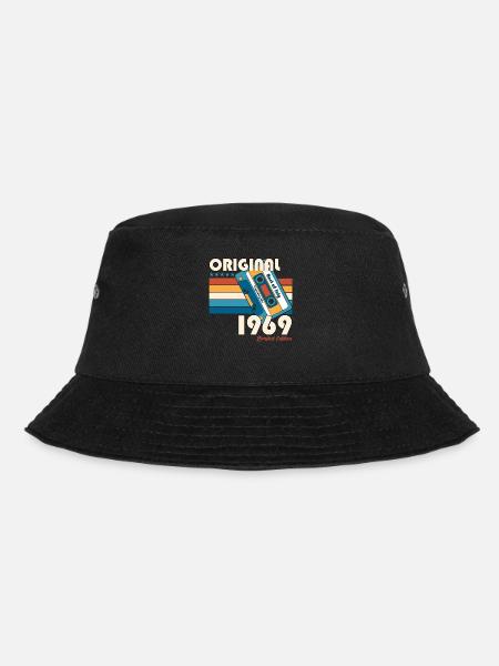 55. Geburtstag Kassette Juli 1969 Jahrgang 1969 - Bucket Hat - Schwarz