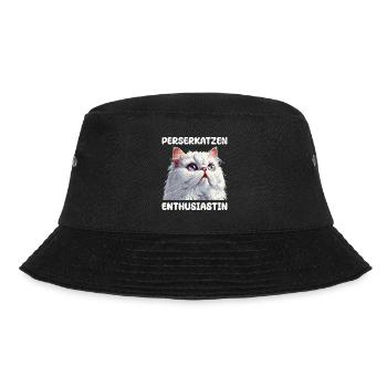 Persian Cats Lover PERSIAN ENTHUSIAST - Bucket Hat - black - Front - Lela (165cm)