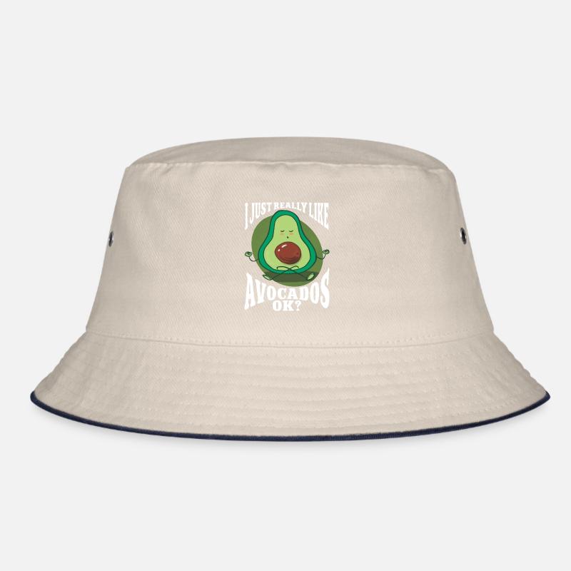 I Just Really Like Avocados Ok Avocado Bucket Hat