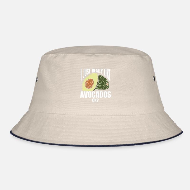I Just Really Like Avocados Ok Avocado Bucket Hat