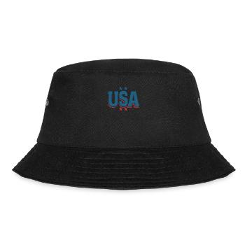 United States Independence Day American Flag - Bucket Hat - black - Front - Lela (165cm)