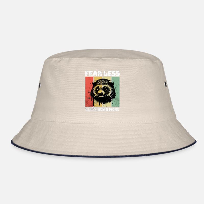 Marderbär Sprüche Bucket Hat