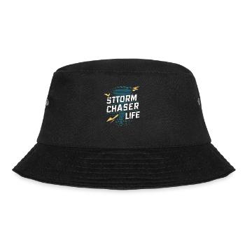 Erlebe Die Faszinierende Welt Des Tornadojagens - Bucket Hat - Schwarz - Vorne - Lela (165cm)