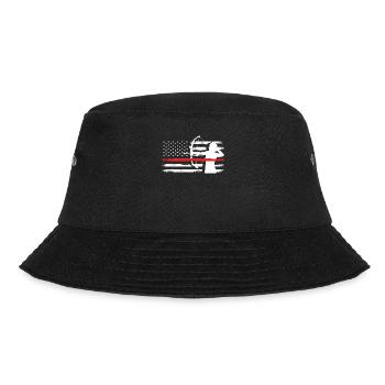 America USA Flag Archery Archery - Bucket Hat - black - Front - Lela (165cm)