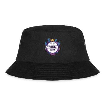 Greece 2024 - Bucket Hat - Schwarz - Vorne - Lela (165cm)