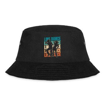 Line Dance - Bucket Hat - black - Front - Lela (165cm)