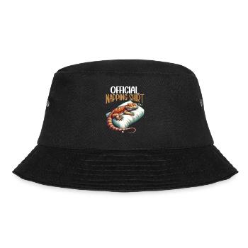 Official Sleeping House Bearded Dragon PJ Sleeps - Bucket Hat - black - Front - Lela (165cm)