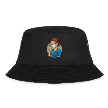Lustige Krankenschwester mit Humor - Bucket Hat - Schwarz - Vorne - Lela (165cm)