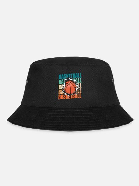 Basketball Basketballer - Bucket Hat - Schwarz
