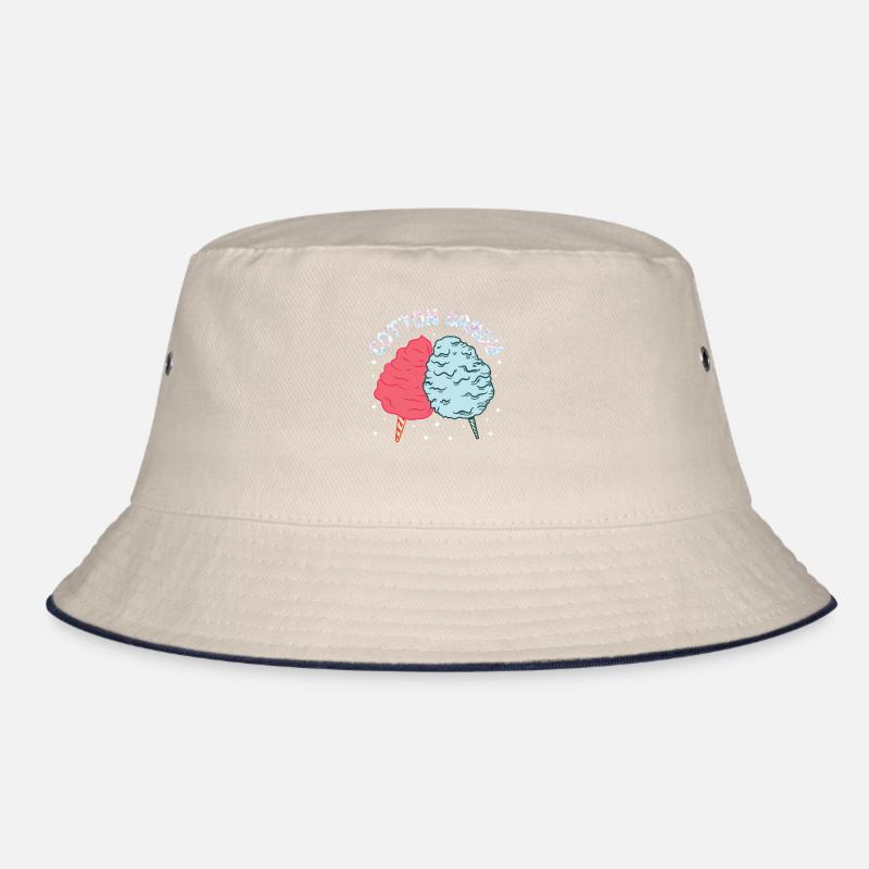 Cotton Candy Funny Cotton Candy Gift Bucket Hat
