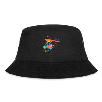 gewichParatrike Motor-hängegleiter Deltatrike - Bucket Hat - Schwarz - Vorne - Lela (165cm)