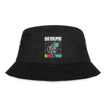 School Child 2024 School Enrollment Back to School - Bucket Hat - black - Front - Lela (165cm)