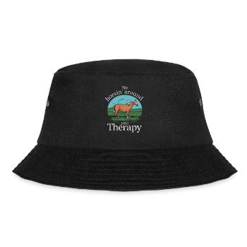 Healing through equine therapy and therapeutic - Bucket Hat - black - Front - Lela (165cm)