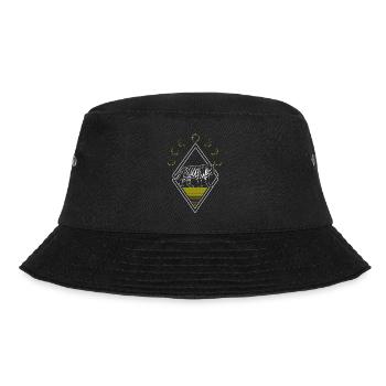 Tiger Abstract Moon Phases - Bucket Hat - black - Front - Lela (165cm)