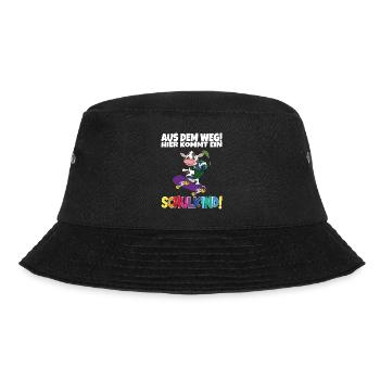 School Child 2024 School Enrollment Back to School - Bucket Hat - black - Front - Lela (165cm)