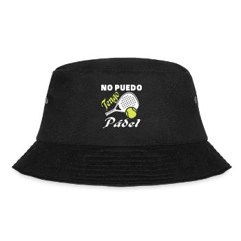 I can't have paddle padel padel athletes - Bucket Hat - black - Front - Lela (165cm)