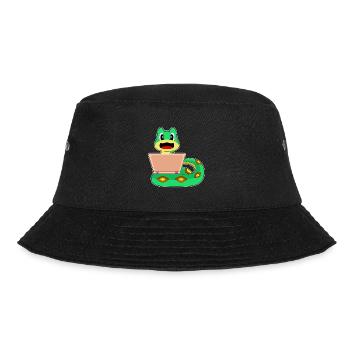 Snake Laptop - Bucket Hat - black - Front - Lela (165cm)
