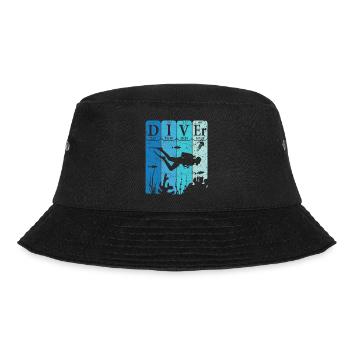 Scuba Diver Tableau périodique Éléments Retro - Bob - noir - Devant - Lela (165cm)