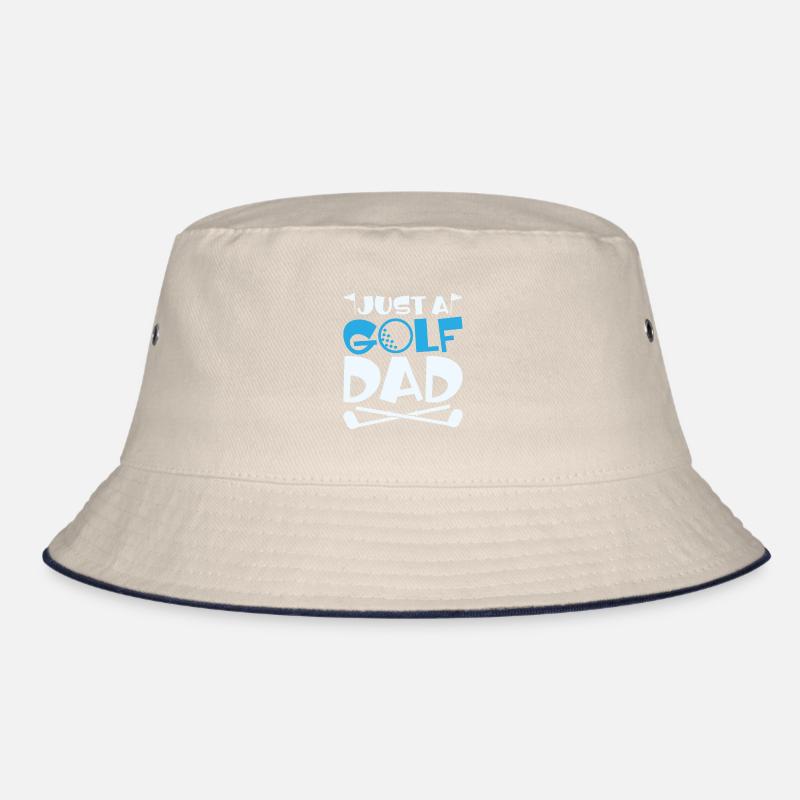 Golf Golfer Golfen Just A Golf Dad Bucket Hat