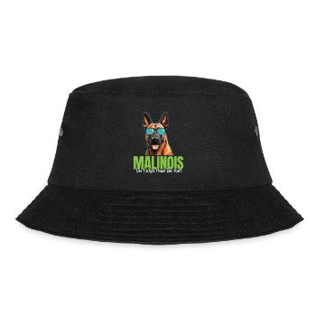 Malinois Der COOLSTE HUND DER WELT Belgischer - Bucket Hat - Schwarz - Vorne - Lela (165cm)